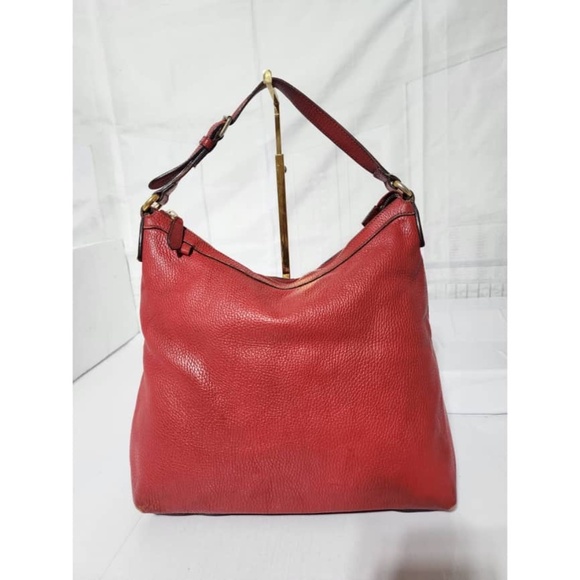 Gucci Handbags - Authentic Gucci Interlocking G Hobo Bag Red